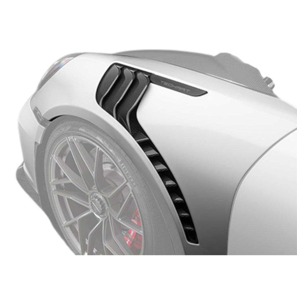 TECHART 092.121.252.009 Aerodynamic Fender with TECHART Lettering for PORSCHE 911 Turbo/Turbo S (992) Photo-0 