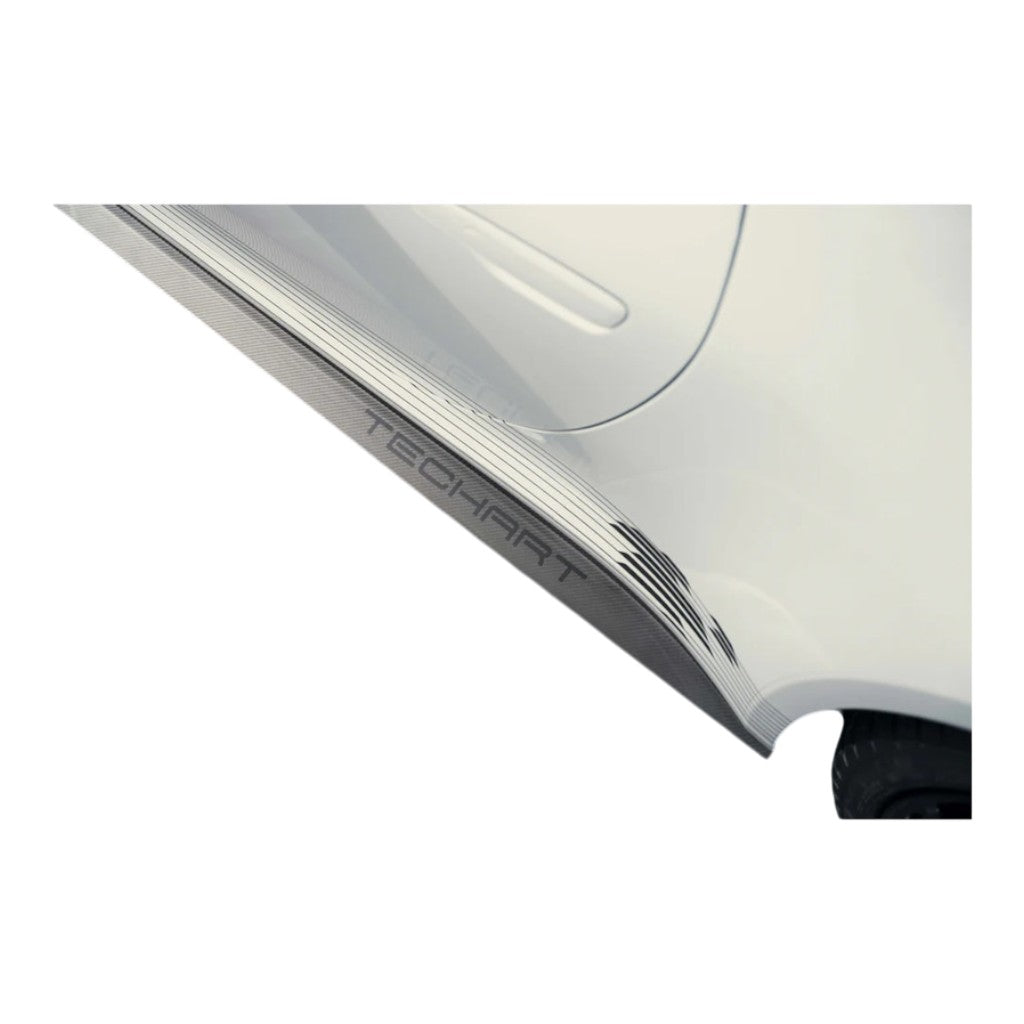 TECHART 092.121.350.009G-02 Side Skirts with TECHART Logo, Carbon Glossy for PORSCHE 911 Carrera 4/T/S/4S/GTS/4 GTS/GT3/GT3 Touring (992) Photo-1 