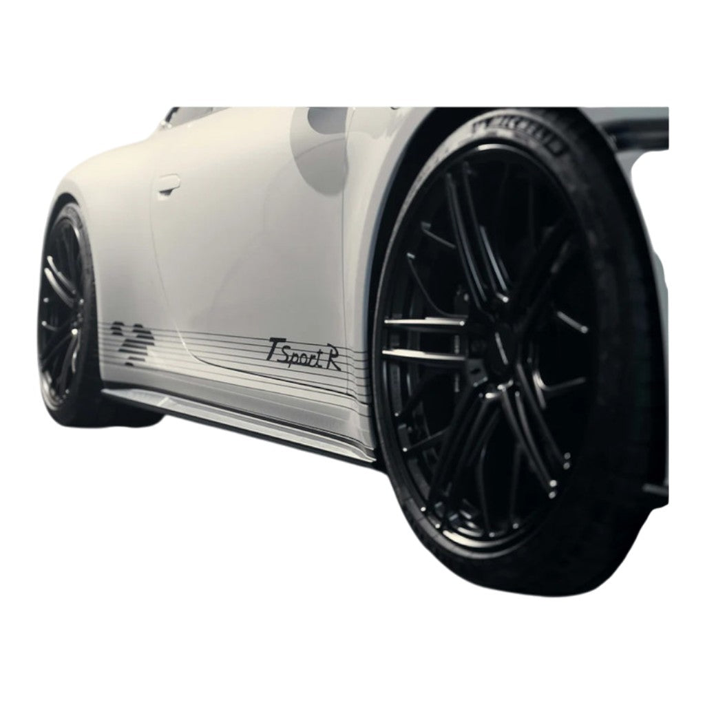TECHART 092.121.351.009G-02 Side Skirts, Carbon Glossy for PORSCHE 911 Carrera 4/T/S/4S/GTS/4 GTS/GT3/GT3 Touring (992) Photo-2 