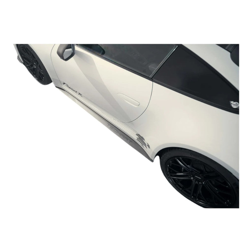 TECHART 092.121.351.009G-02 Side Skirts, Carbon Glossy for PORSCHE 911 Carrera 4/T/S/4S/GTS/4 GTS/GT3/GT3 Touring (992) Photo-3 