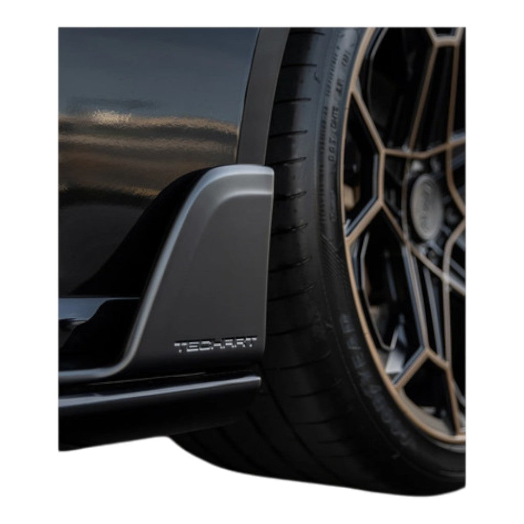 TECHART 092.121.357.009M-01 Side Skirts with Carbon Insert, Matte for PORSCHE 911 Turbo (992.1) / Turbo S (992) Photo-7 