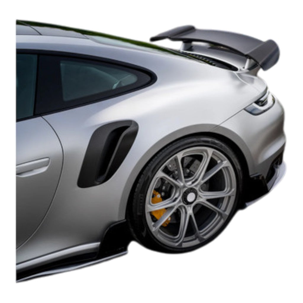 TECHART 092.121.480.009M Air Intake Kit, Visible Carbon Matte for PORSCHE 911 Turbo (992.1) / Turbo S (992) Photo-2 