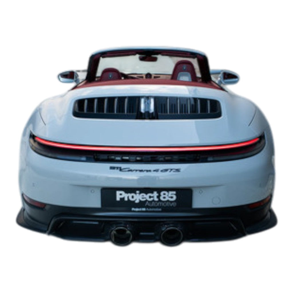 TECHART 092.121.503.009G Rear Diffuser, Visible Carbon Glossy for PORSCHE 911 GTS/4 GTS (992.2) Photo-6 