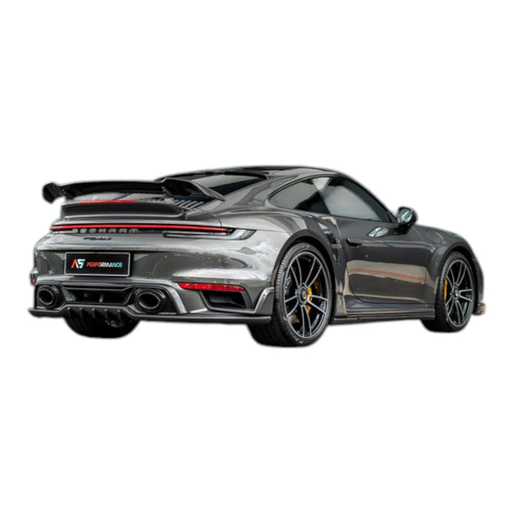 TECHART 092.121.880.009G Rear Spoiler I, Carbon Glossy for PORSCHE 911 Turbo Coupe (992.1)/Turbo S Coupe (992) Photo-3 