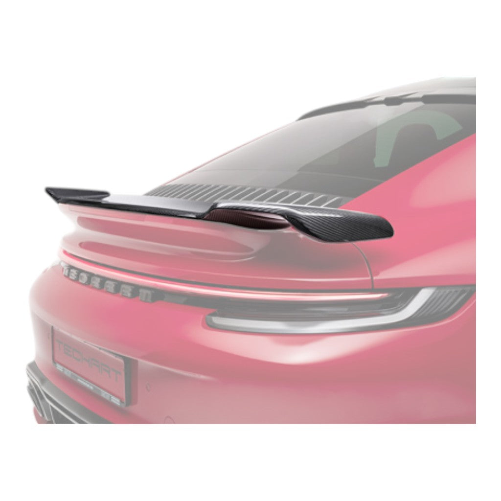TECHART 092.121.880.009M Rear Spoiler I, Carbon Matte for PORSCHE 911 Turbo Coupe (992.1)/Turbo S Coupe (992) Photo-0 