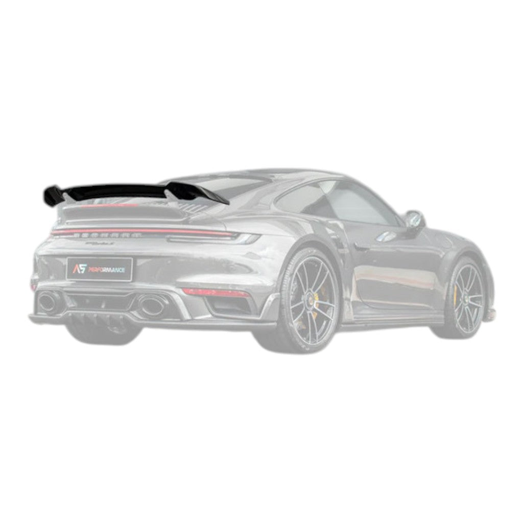 TECHART 092.121.881.009G Rear Spoiler I, Carbon Glossy for PORSCHE 911 Turbo Cabrio (992.1)/Turbo S Cabrio (992) Photo-2 