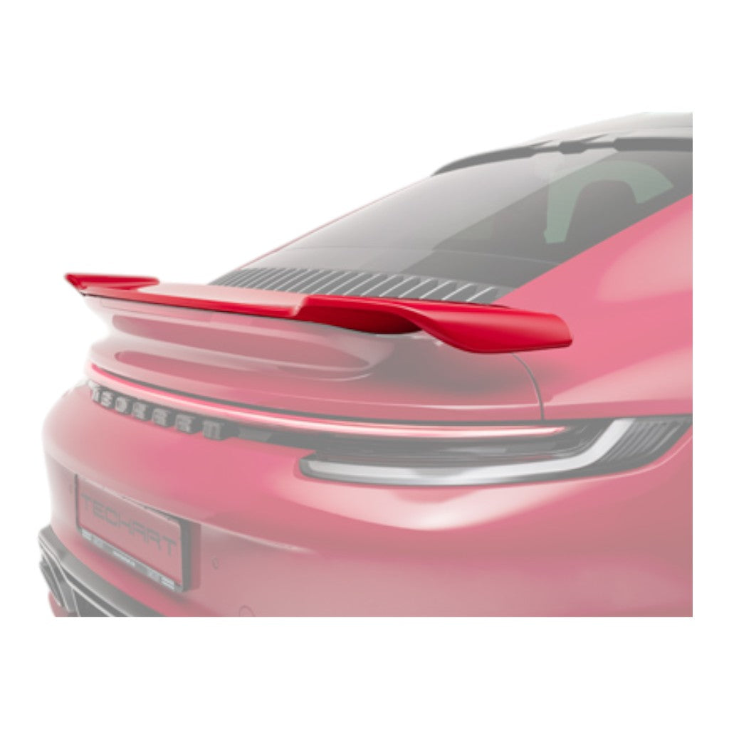 TECHART 092.121.881.009M Rear Spoiler I, Carbon Matte for PORSCHE 911 Turbo Cabrio (992.1)/Turbo S Cabrio (992) Photo-0 