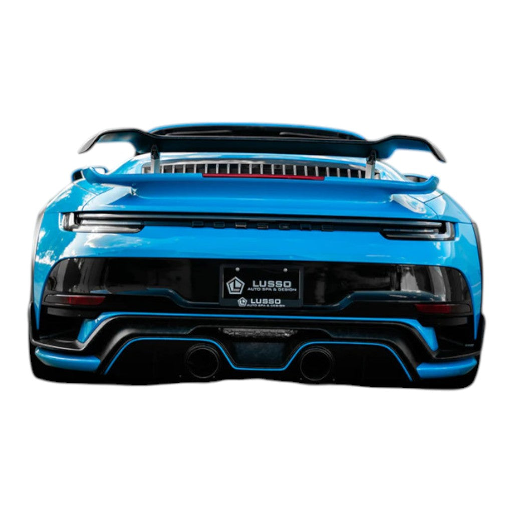 TECHART 092.121.881.009M Rear Spoiler I, Carbon Matte for PORSCHE 911 Turbo Cabrio (992.1)/Turbo S Cabrio (992) Photo-8 
