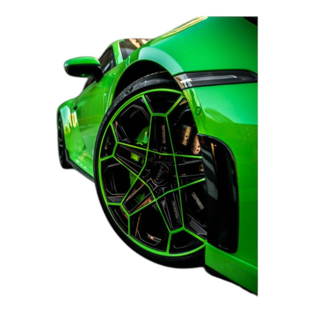 TECHART 092.2F6.090.146.CCC Front Forged Wheel Daytona II 21x9 ET46 Photo-7 