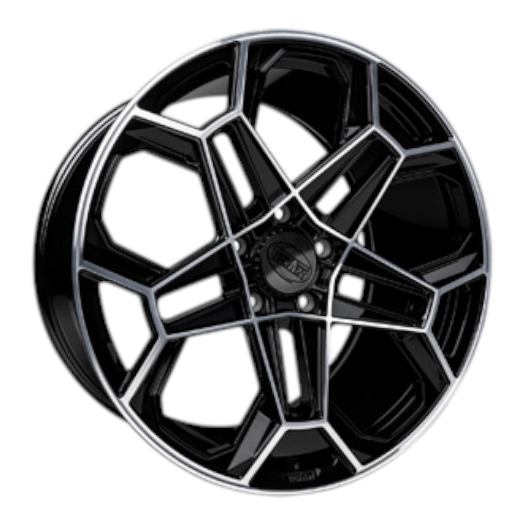 TECHART 092.2F6.115.162.CCC Rear Forged Wheel Daytona II 21x11.5 ET62,Bicolor Photo-0 