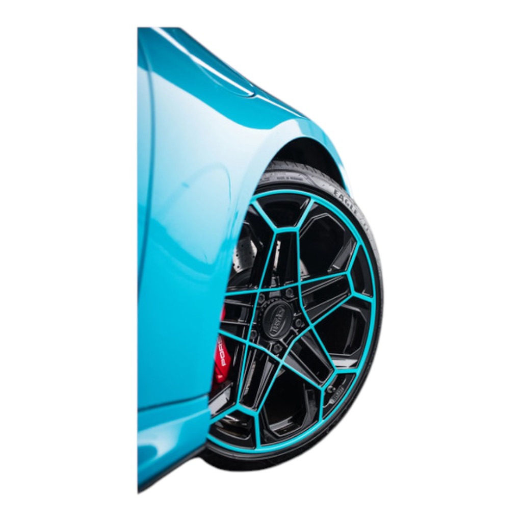 TECHART 092.2F6.120.270.CCC Rear Forged Wheel Daytona II 22x12 ET70 Photo-5 