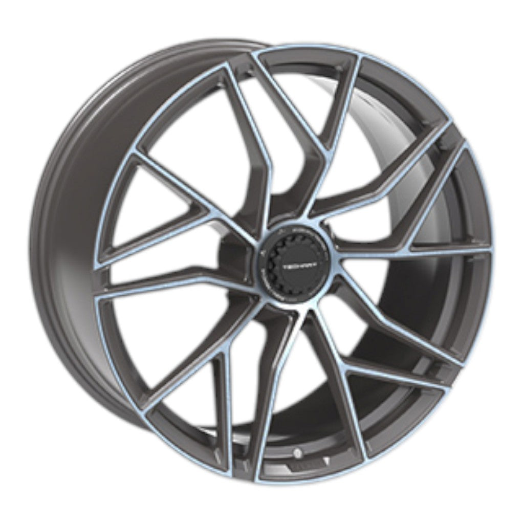 TECHART 092.2F7.090.046.CCC Front Wheel Formula VII Race Asymmetrically 20x9 ET46,Center Lock,Custom Color Photo-0 