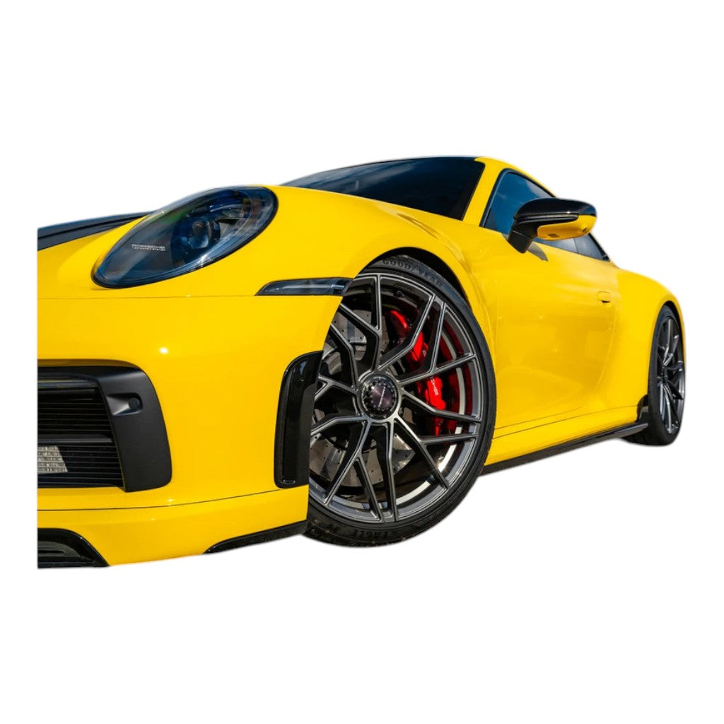 TECHART 092.2F7.095.042.CCC Front Wheel Formula VII Race Asymmetrically 20x9.5 ET42,Center Lock,Custom Color Photo-5 