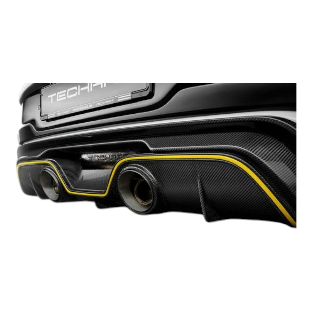 TECHART 092.310.701.009 Exhaust System GTstreet R Valve Controlled (EG Type) for PORSCHE 911 Gtstreet R Turbo / Turbo S (992.1) Photo-0 