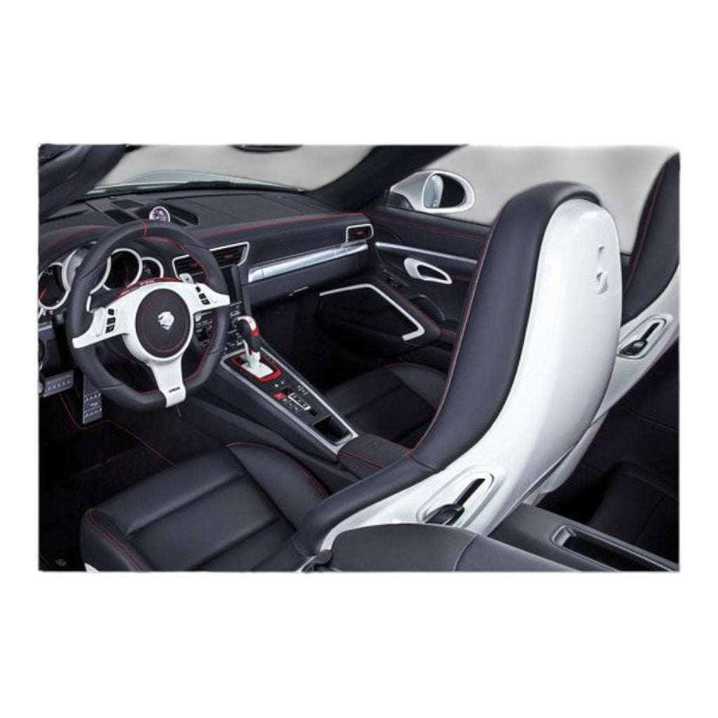 TECHART 097.430.372.CCC TECHART 3-Spokes Steering Wheel Type PDK, Leather for PORSCHE 911 Carrera 4/S/4S/GTS/4 GTS/Turbo/Turbo S/GT3/GT3 Touring (991.1) Photo-4 