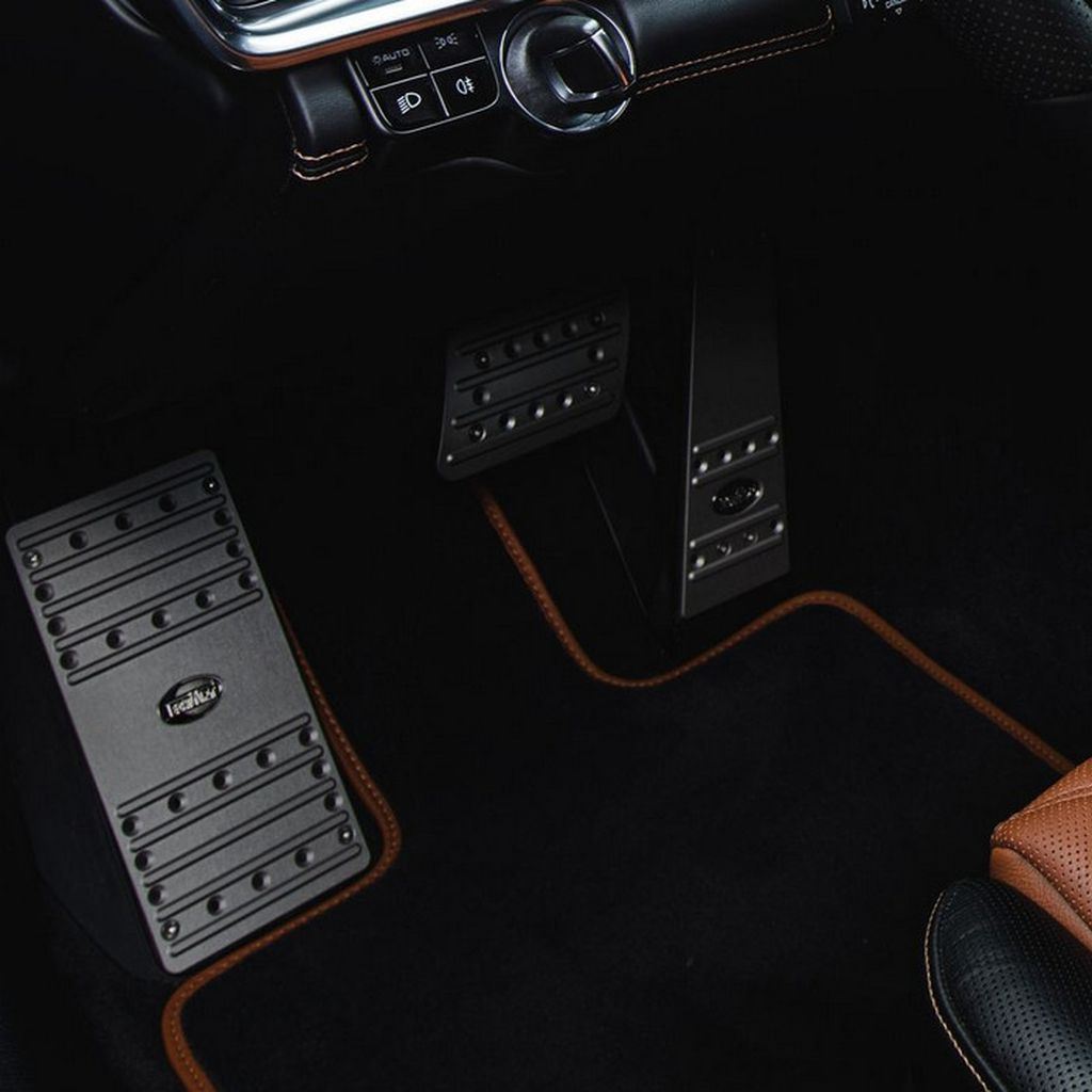 TECHART 097.460.451.009 Aluminum Sport Pedals (2 Pcs.), Titan (PDK Gearbox) Photo-0 