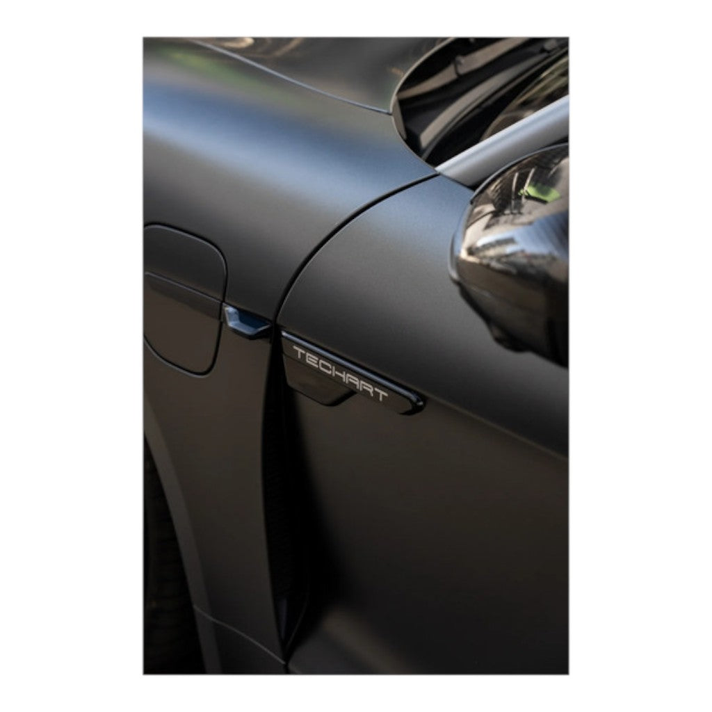 TECHART 09J.100.360.009 Trim Cover with TECHART Logo for PORSCHE Taycan (9J1) Photo-3 