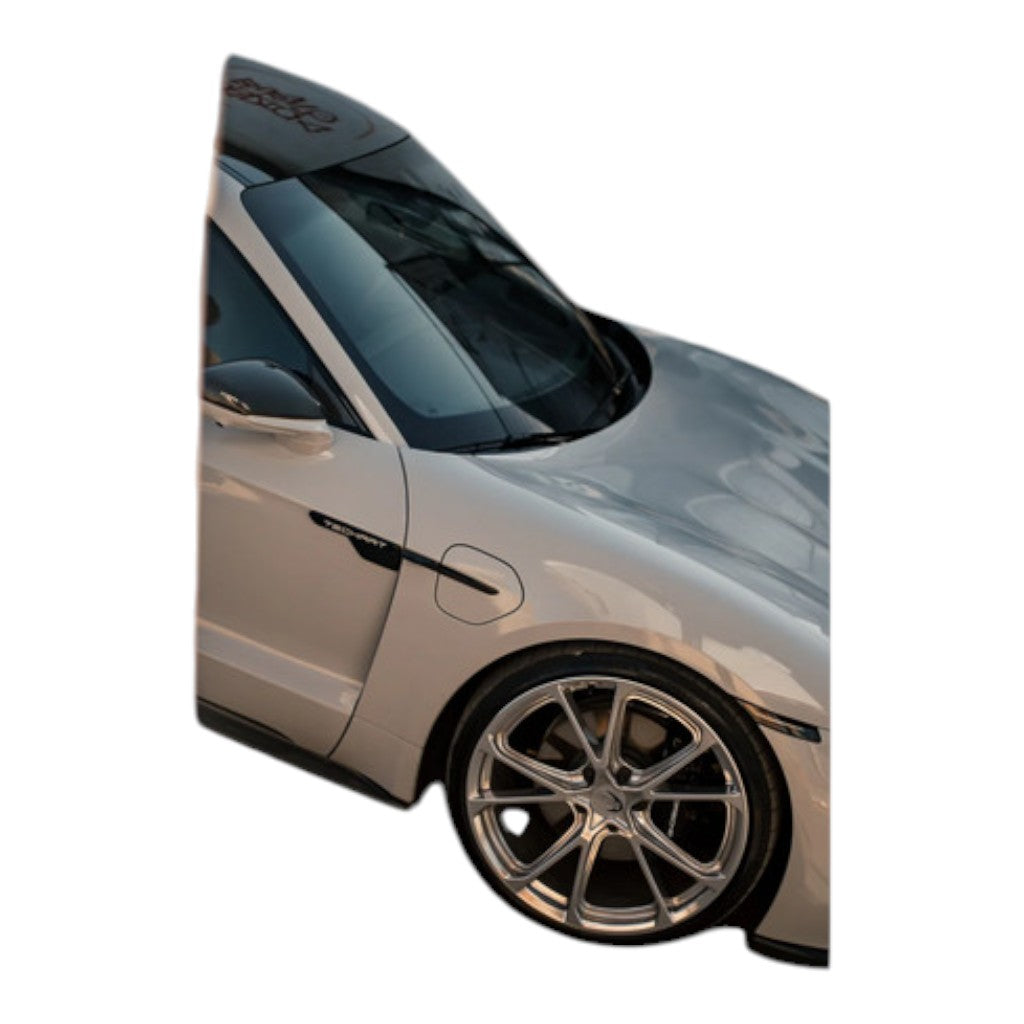 TECHART 09J.100.360.009 Trim Cover with TECHART Logo for PORSCHE Taycan (9J1) Photo-5 