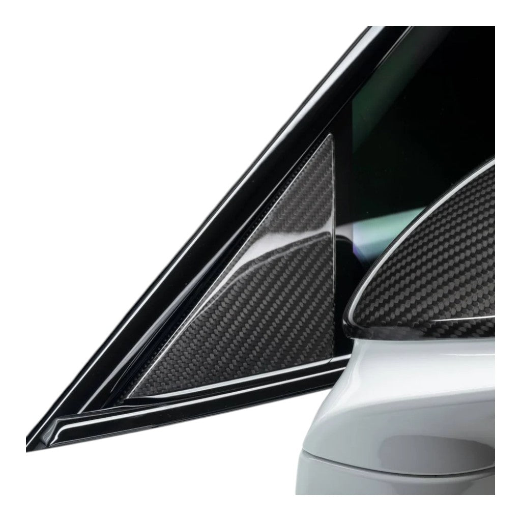 TECHART 09J.121.310.009 Left/Right Window Triangles for PORSCHE Taycan (9J1) Photo-0 