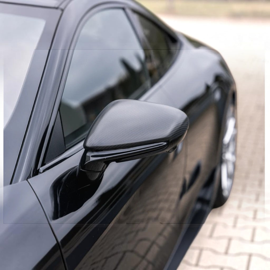 TECHART 09J.121.320.009 Side Mirror Trims for PORSCHE Taycan (9J1) Photo-4 