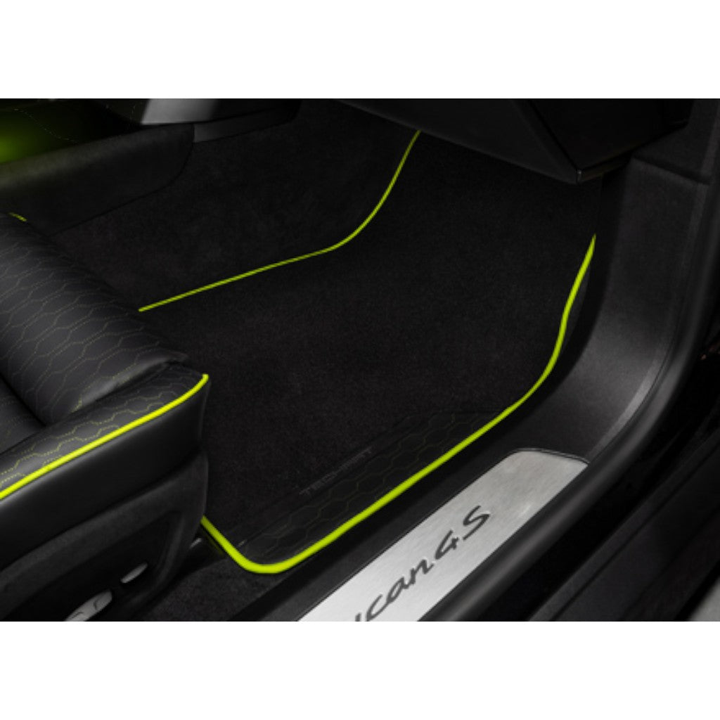 TECHART 09J.410.410.CCC TECHART Floor Mat Sets LHD (4 Pcs) for PORSCHE Taycan (9J1) Photo-0 