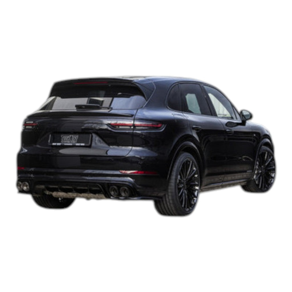 TECHART 09Y.100.500.009 Rear Apron Including Diffuser for PORSCHE Cayenne (E3.1) (Not Turbo E-Hybrid/Turbo GT) Photo-9 