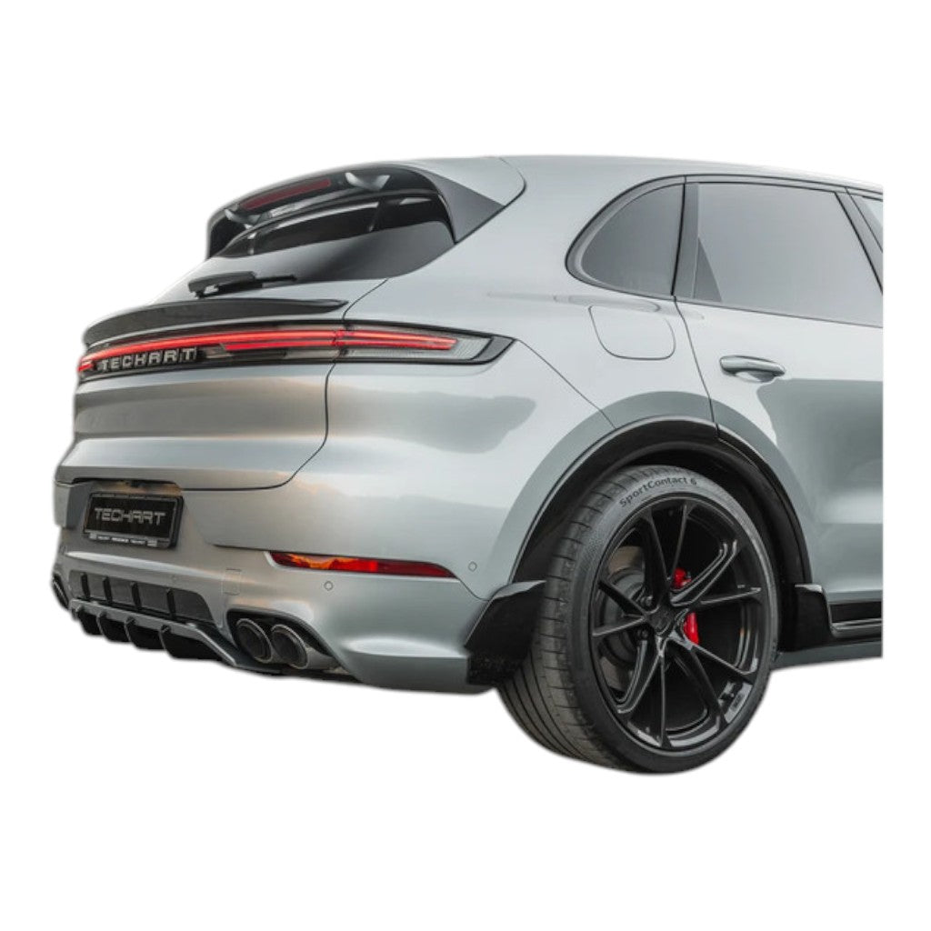 TECHART 09Y.100.502.009 Rear Diffuser Add-On Including AeroWings for PORSCHE Cayenne E-Hybrid/S/S E-Hybrid (E3.1/E3.2) Photo-3 