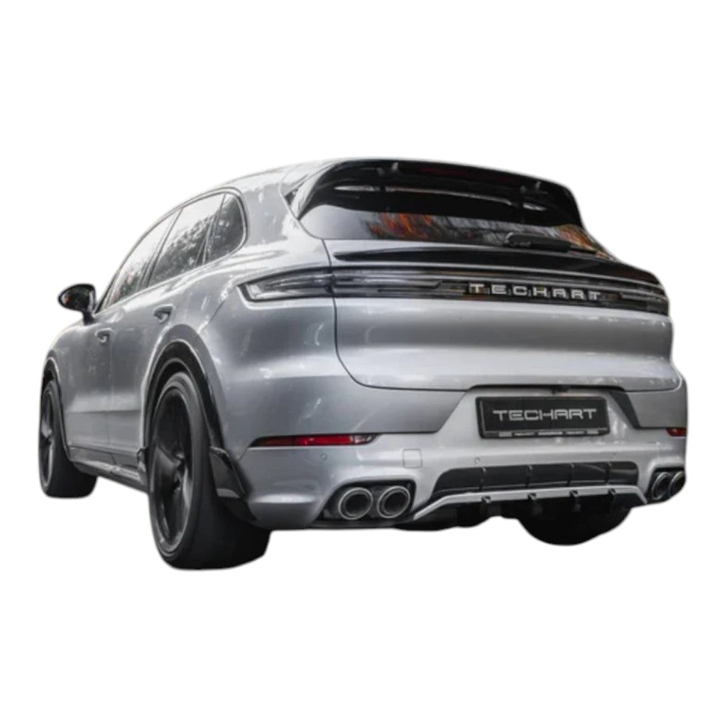 TECHART 09Y.100.712.009SIL TECHART Rear Lettering, Silver for PORSCHE Cayenne (E3.2) Photo-4 