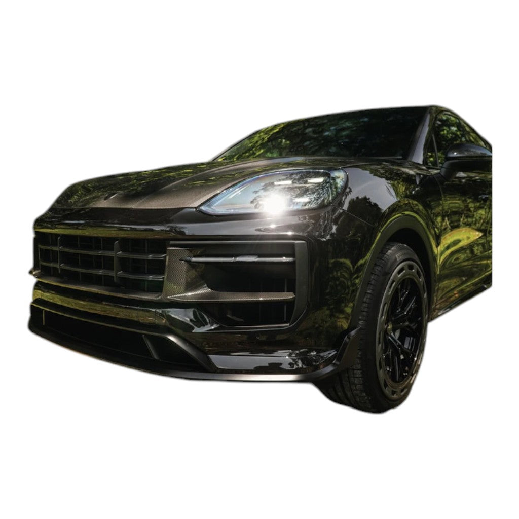 TECHART 09Y.121.108.009M Front Grille, Visible Carbon Matte for PORSCHE Cayenne E-Hybrid/S/S E-Hybrid/GTS (E3.2) Photo-7 
