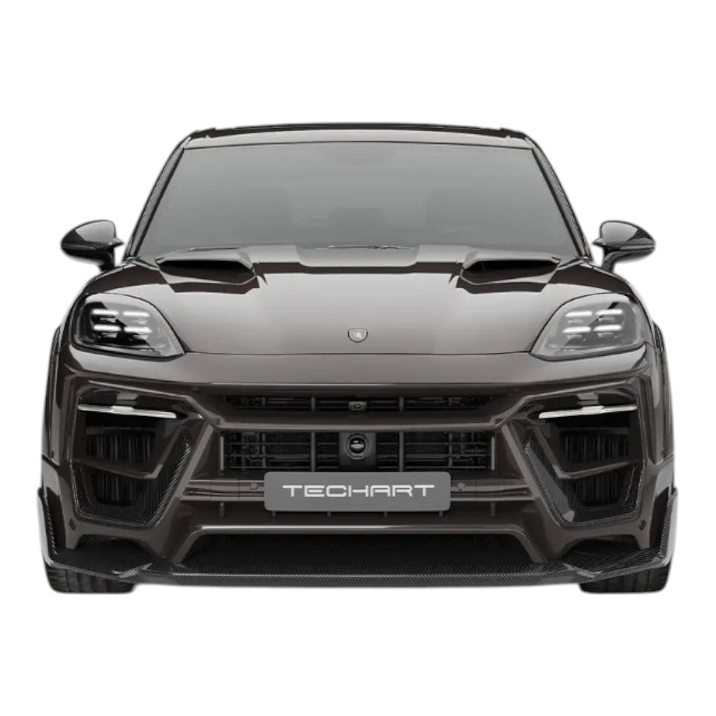 TECHART 09Y.121.152.110M Splitter Carbon Matte for PORSCHE Cayenne (E3.2) Photo-1 