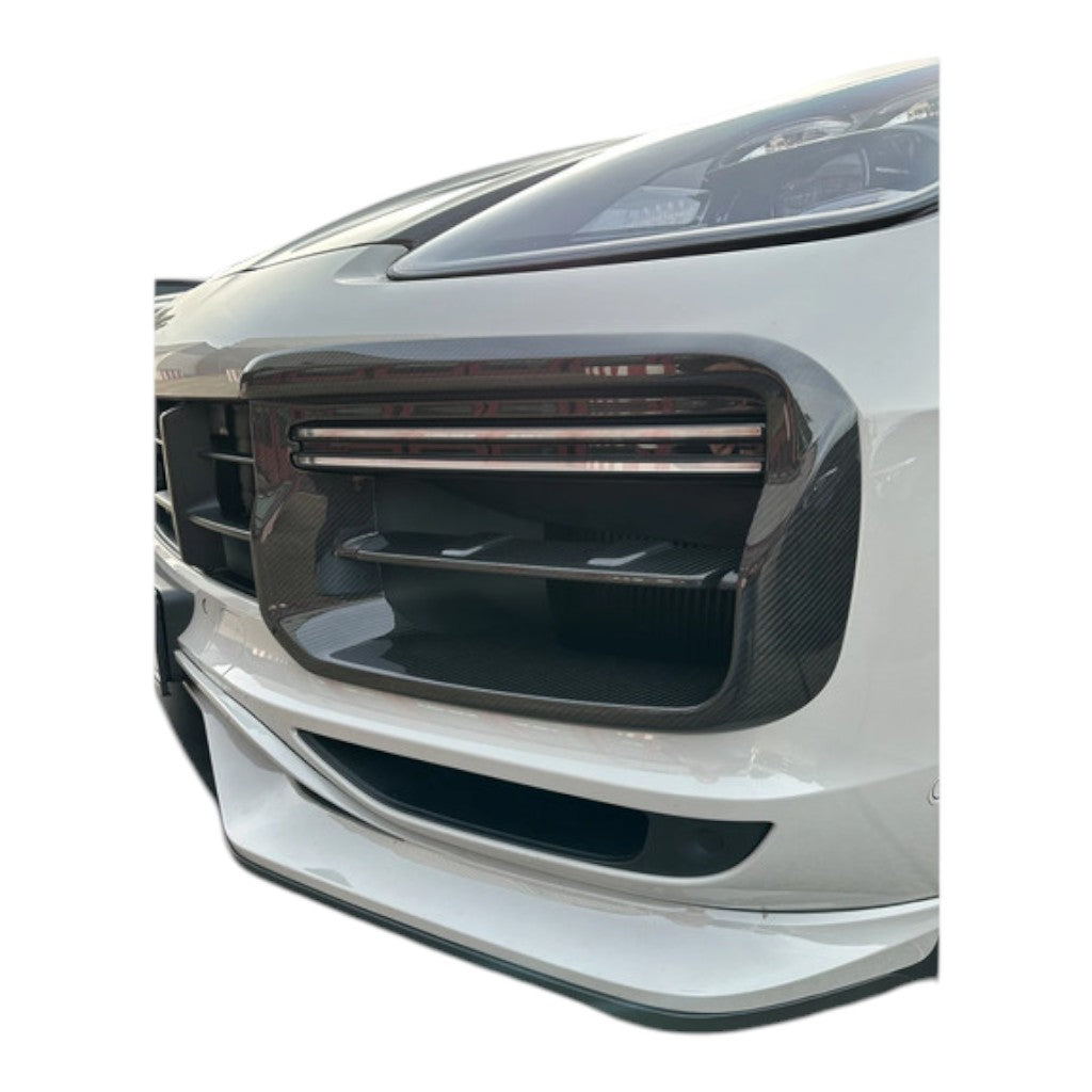 TECHART 09Y.121.185.009G Frame Air Intake Visible Carbon, Glossy for PORSCHE Cayenne Turbo GT (E3.1) Photo-3 
