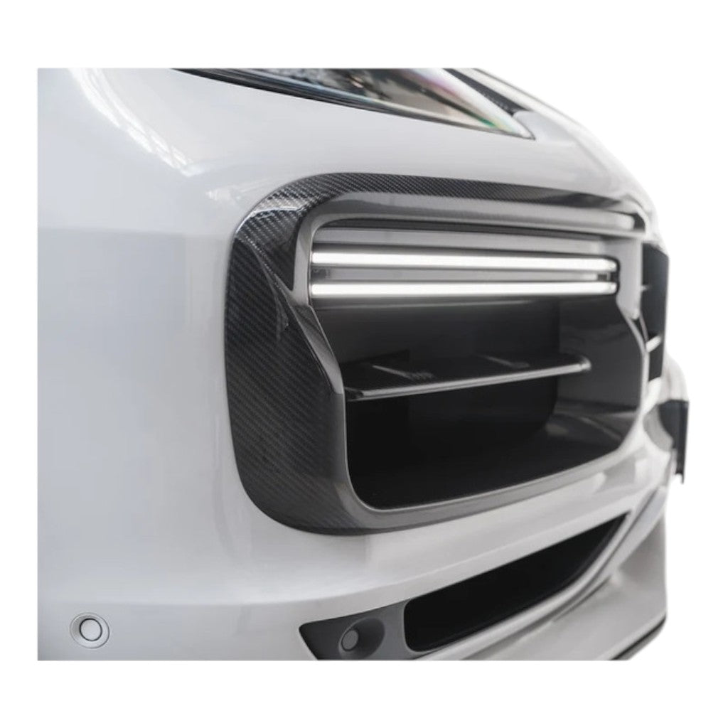 TECHART 09Y.121.185.009M Frame Air Intake Visible Carbon, Matte for PORSCHE Cayenne Turbo GT (E3.1) Photo-1 