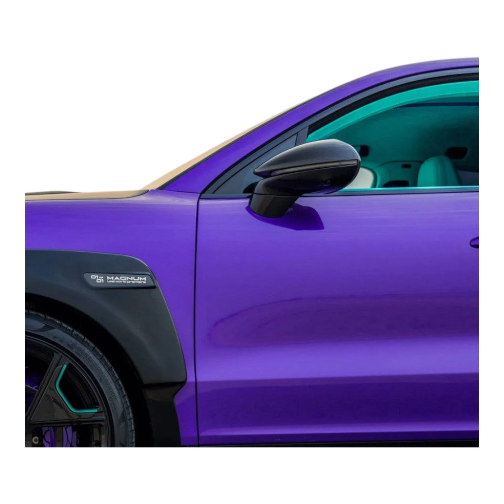 TECHART 09Y.121.320.009G Side Mirror Trims (LHD), Carbon Glossy for PORSCHE Cayenne (E3.1/E3.2) Photo-8 