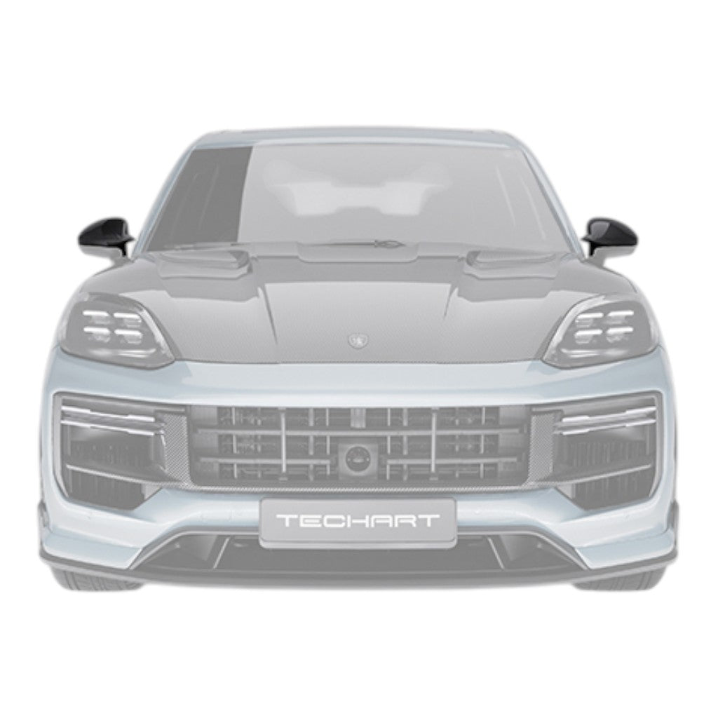 TECHART 09Y.121.320.009M Side Mirror Trims (LHD), Carbon Matte for PORSCHE Cayenne (E3.1/E3.2) Photo-2 