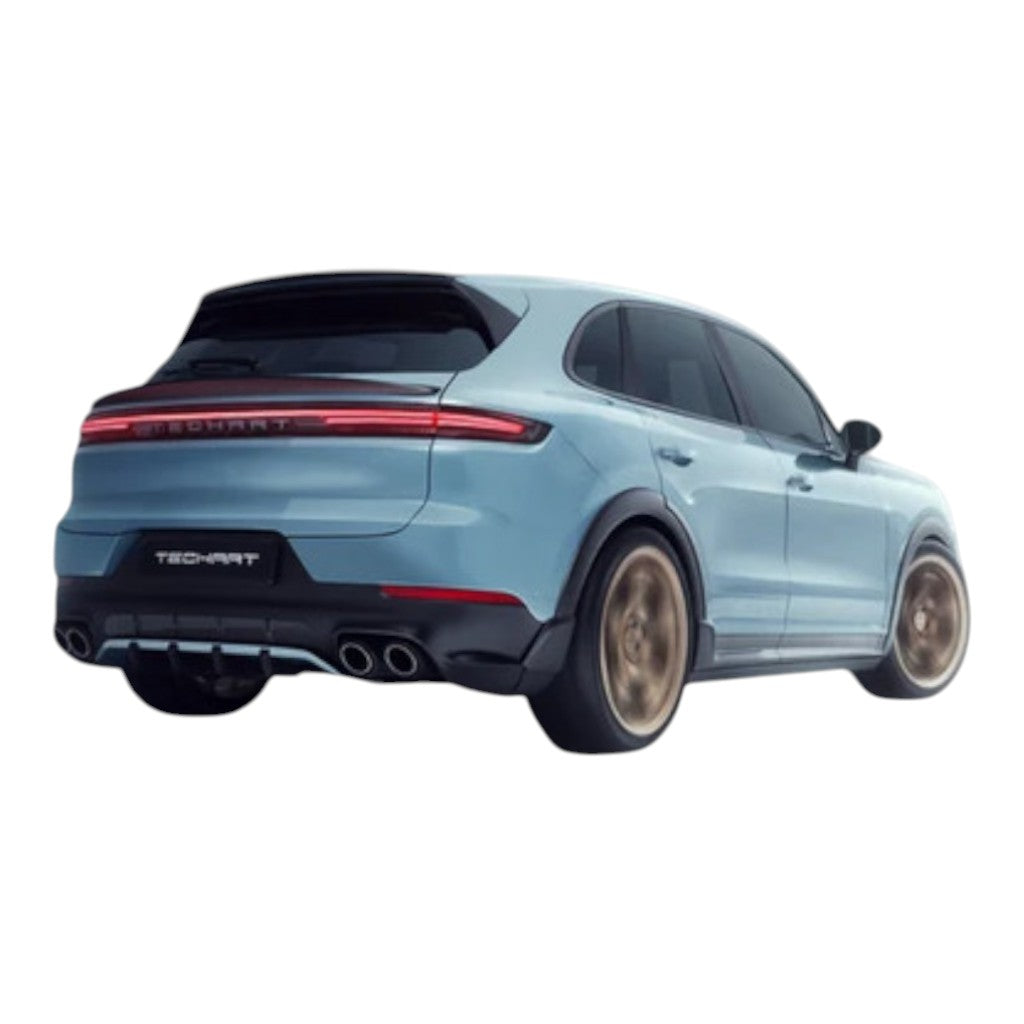 TECHART 09Y.121.510.009M Diffuser Add-On, Carbon Matte for PORSCHE Cayenne (E3.1 / E3.2) Photo-5 