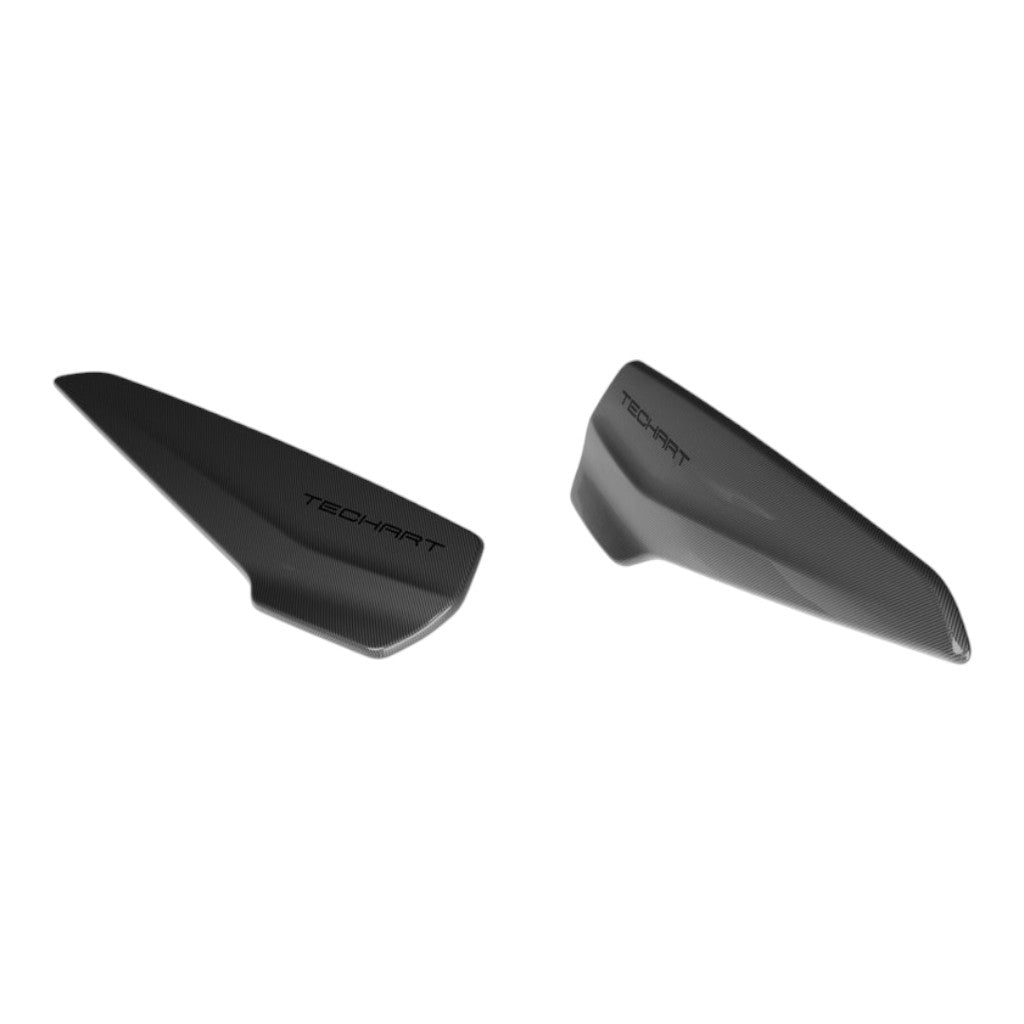 TECHART 09Y.121.680.009G Roof Spoiler End Plate Visible Carbon, Glossy for PORSCHE Cayenne Coupe (E3.1/E3.2) Photo-1 