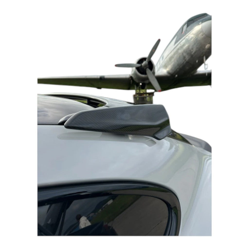 TECHART 09Y.121.680.009G Roof Spoiler End Plate Visible Carbon, Glossy for PORSCHE Cayenne Coupe (E3.1/E3.2) Photo-5 