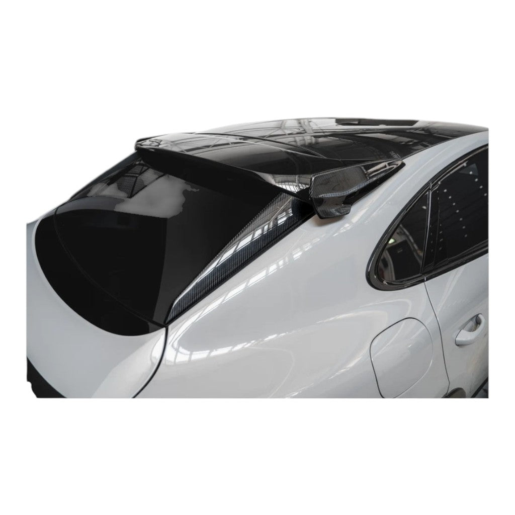 TECHART 09Y.121.680.009G Roof Spoiler End Plate Visible Carbon, Glossy for PORSCHE Cayenne Coupe (E3.1/E3.2) Photo-7 