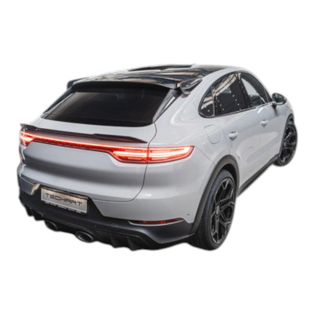 TECHART 09Y.121.700.009M Aero Curtain, Carbon Matte for PORSCHE Cayenne Coupe (E3.1/E3.2) Photo-6 