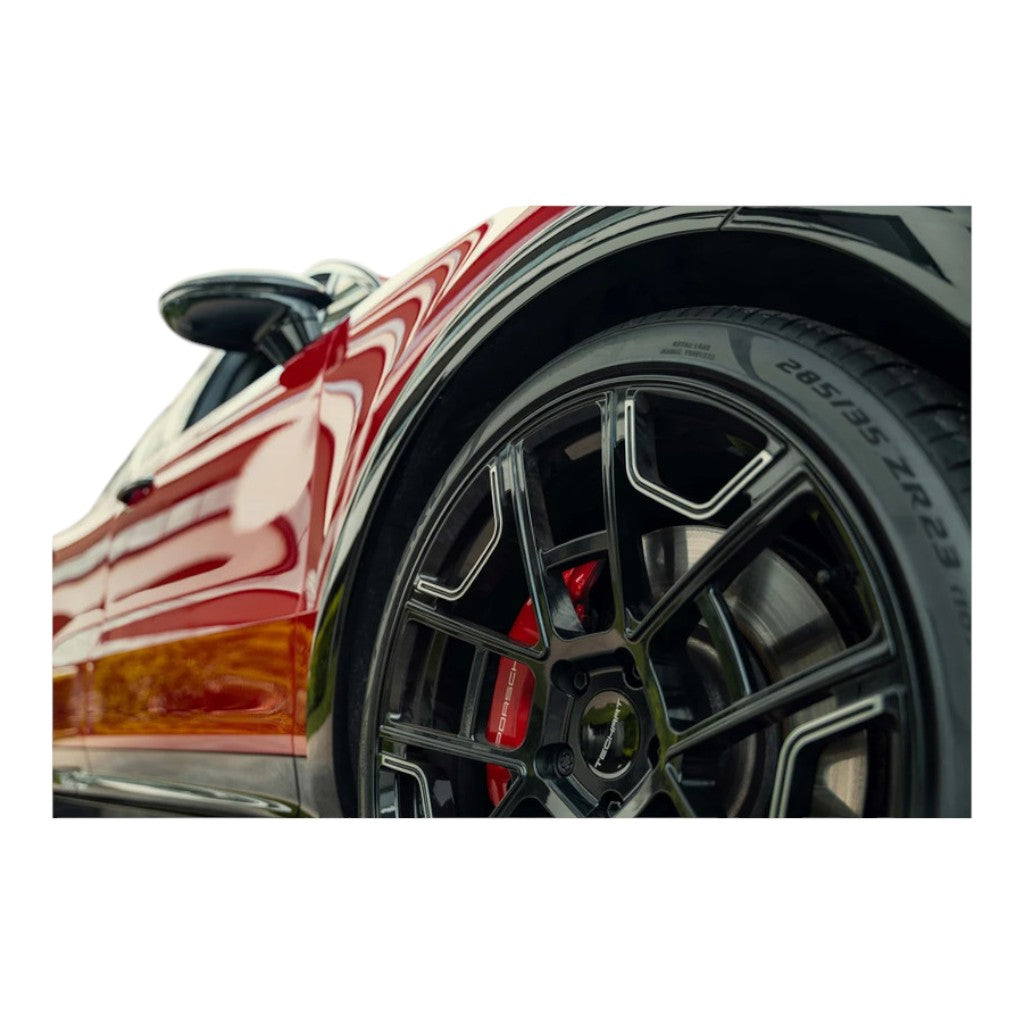 TECHART 09Y.2D3.120.358CCC Rear Wheel Daytona III 23x12 ET58, Custom Color for PORSCHE Cayenne (E3.2) (Not Turbo/Turbo/E-Hybrid) Photo-10 