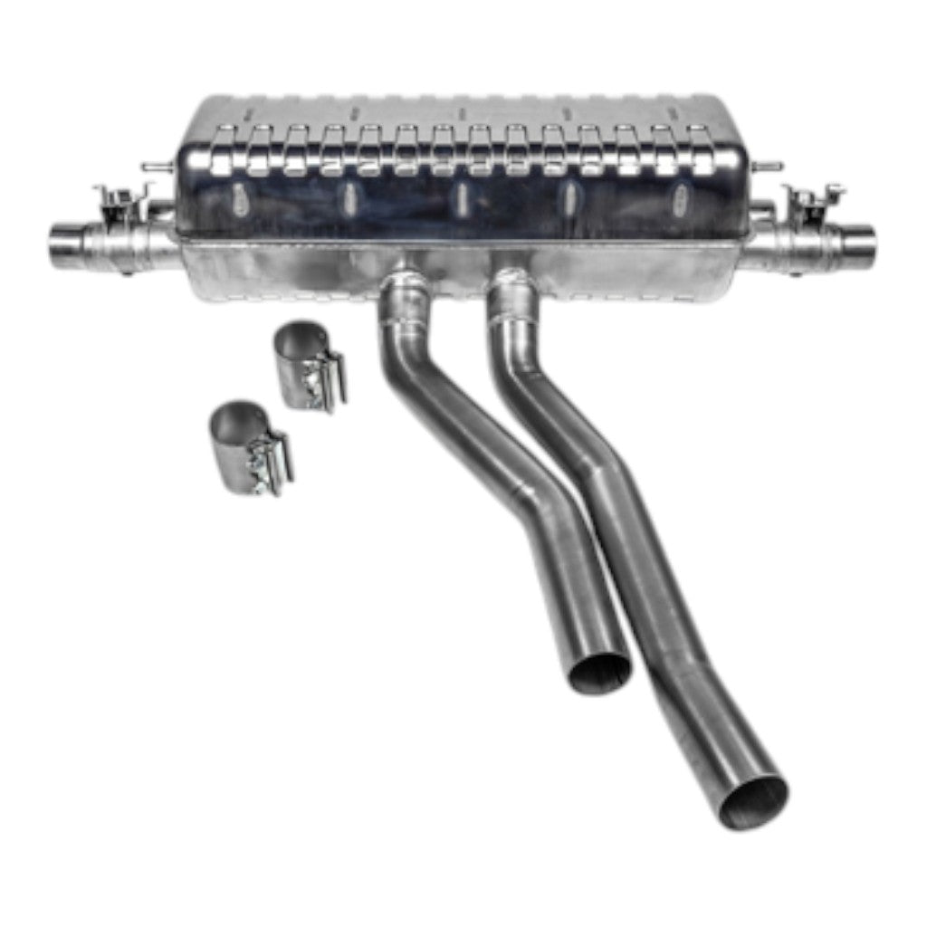 TECHART 09Y.310.601.009 Sport Rear Muffler (Valve Controlled) for PORSCHE Cayenne E-Hybrid (E3.1/E3.2) Photo-0 