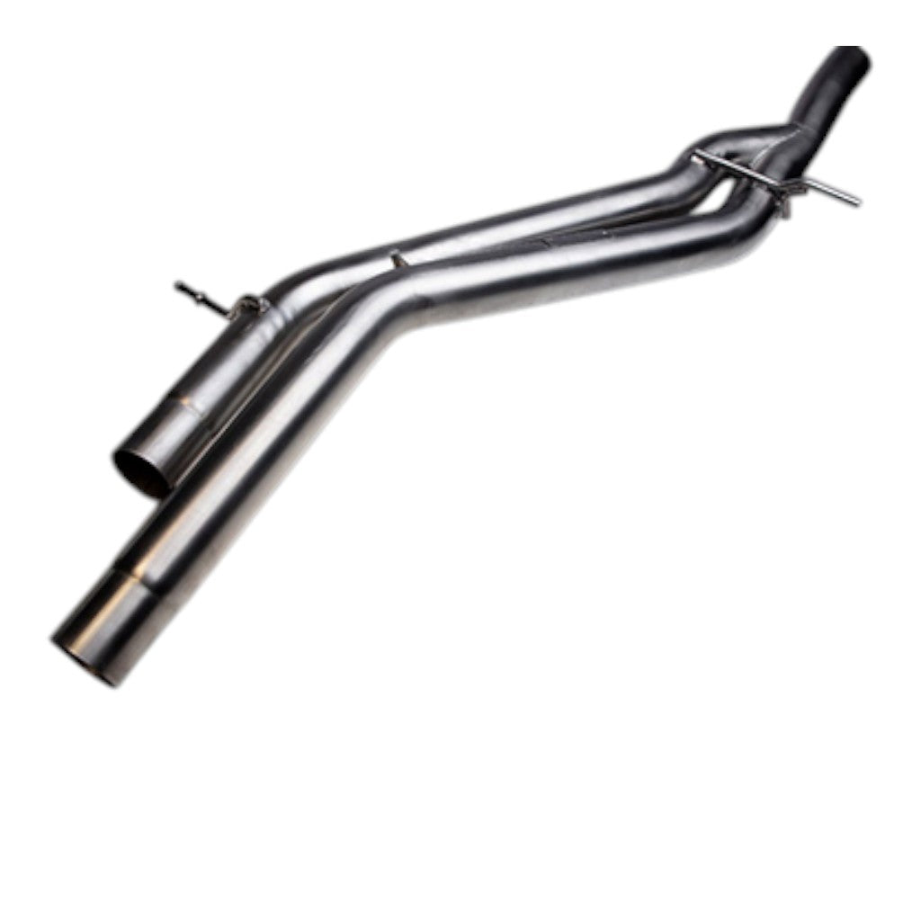 TECHART 09Y.310.650.009 Double-Flow Center Muffler Spare Pipe for PORSCHE Cayenne (E3.1/E3.2) Photo-0 
