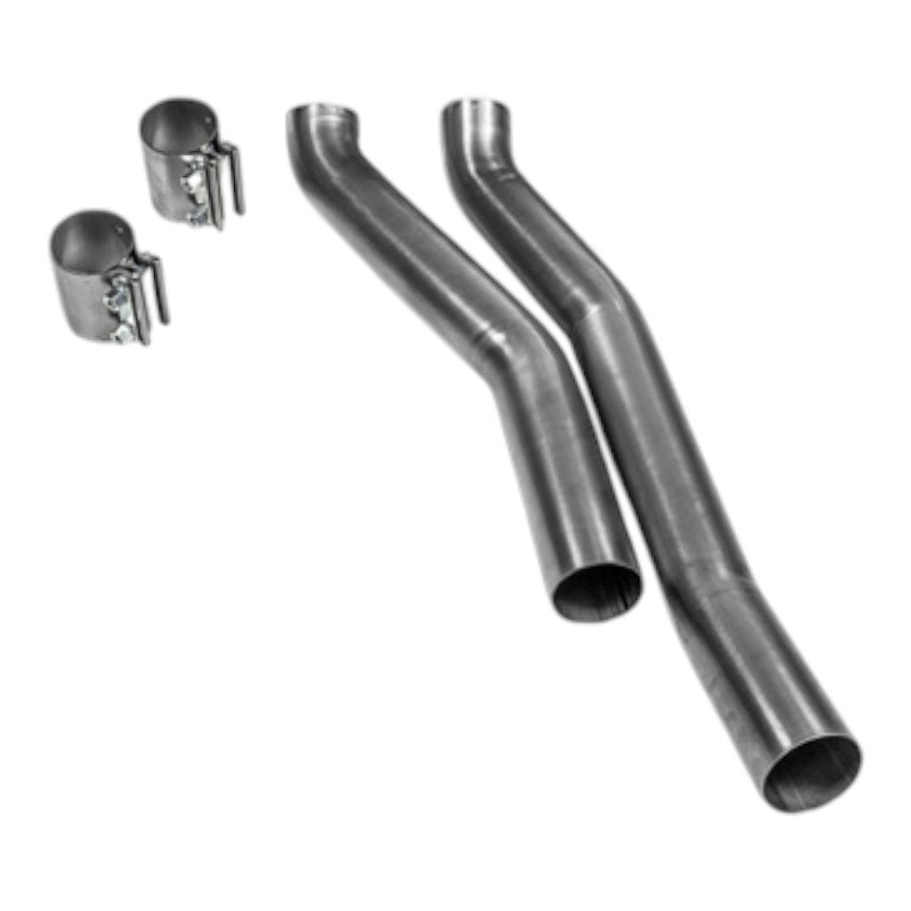 TECHART 09Y.310.650.009 Double-Flow Center Muffler Spare Pipe for PORSCHE Cayenne (E3.1/E3.2) Photo-1 