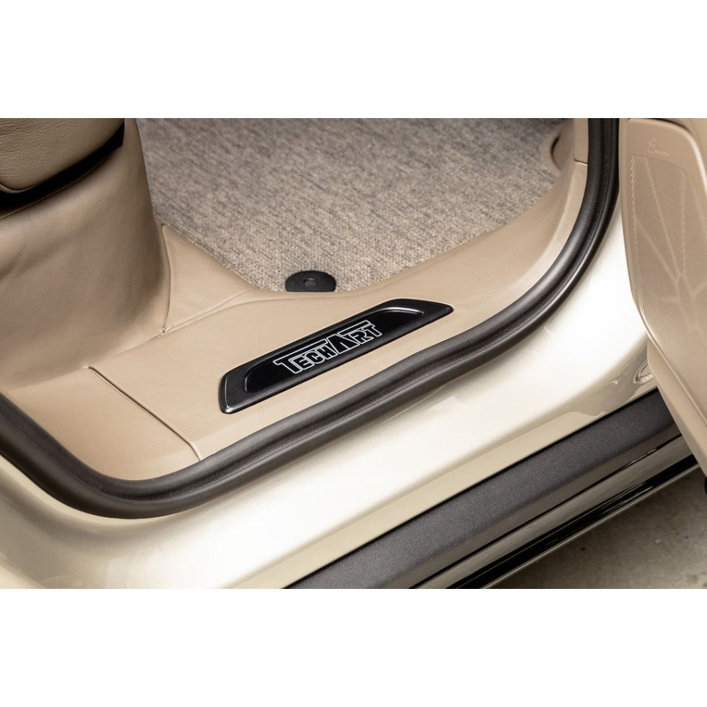 TECHART 09Y.460.353.CCC Illuminated Door Entry Guards (4 Pcs.) for PORSCHE Cayenne (E3.1/E3.2) Photo-0 