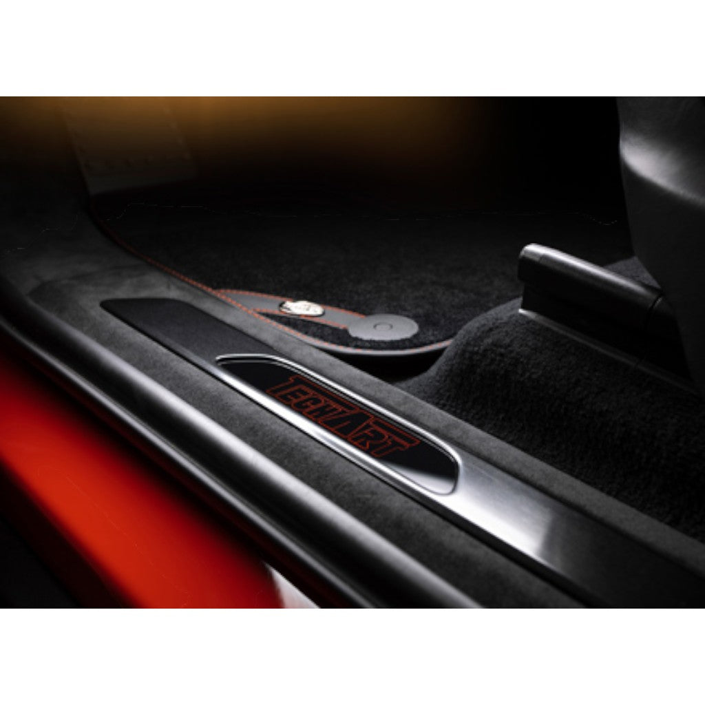 TECHART 09Y.460.353.CCC Illuminated Door Entry Guards (4 Pcs.) for PORSCHE Cayenne (E3.1/E3.2) Photo-1 