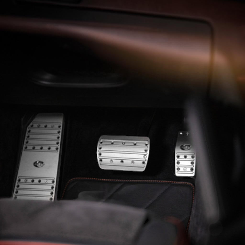TECHART 09Y.460.401.009 Aluminum Sport Pedals (2 Pcs.), Anodized for PORSCHE Cayenne (E3.1/E3.2) Photo-0 