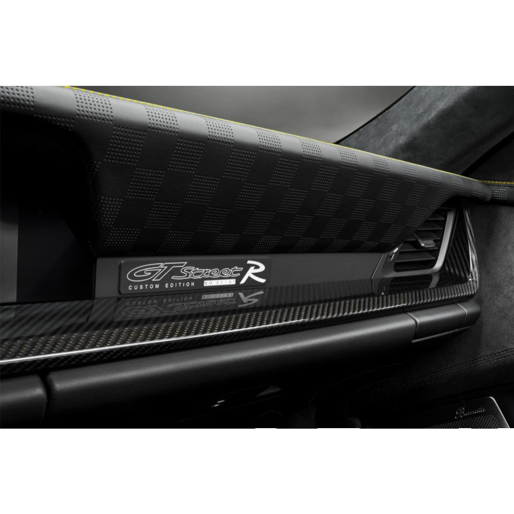 TECHART +92.100.060.CCC Badge of Authenticity One of One XX for PORSCHE 911 Gtstreet R Turbo / Turbo S (992.1) Photo-0 