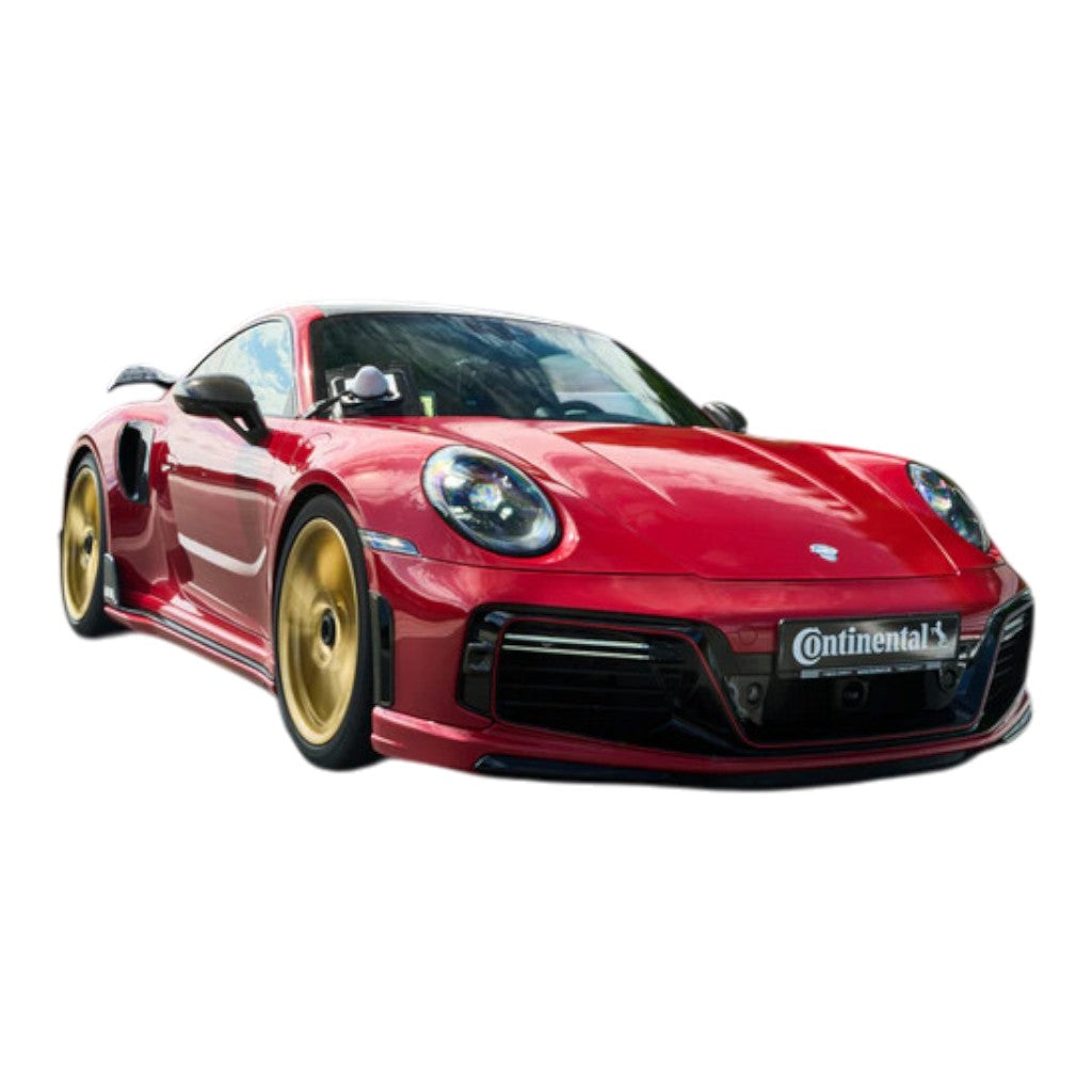 TECHART +92.100.181.115 V02: Apron Insert, Carbon Matte for PORSCHE 911 Turbo / Turbo S (992.1) Photo-9 