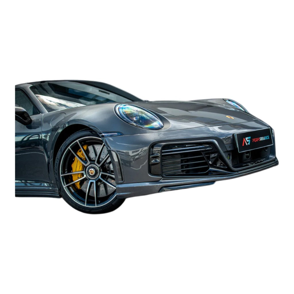 TECHART +92.100.181.115 V02: Apron Insert, Carbon Matte for PORSCHE 911 Turbo / Turbo S (992.1) Photo-10 