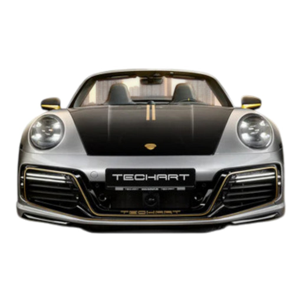 TECHART +92.100.181.115 V02: Apron Insert, Carbon Matte for PORSCHE 911 Turbo / Turbo S (992.1) Photo-4 